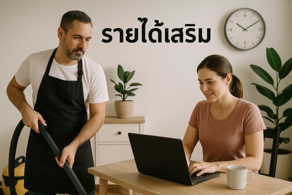หารายได้เสริม